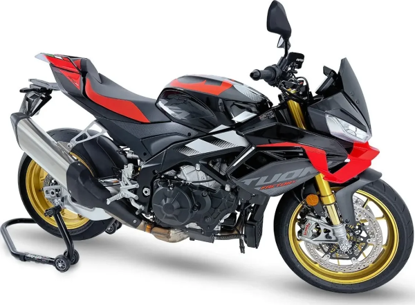 Windscreen Sport Tuono V4 Black, Matte , 2, nordicamoto.ro