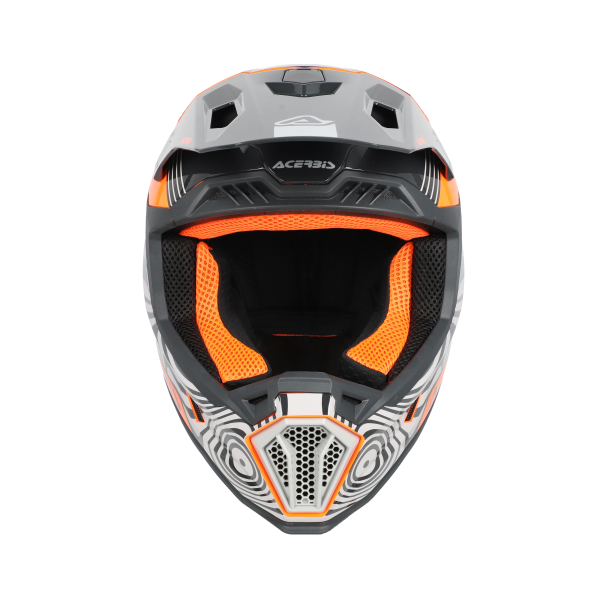 Acerbis Whoops Graphic sisak, szürke/narancssárga, XL, 11, nordicamoto.ro