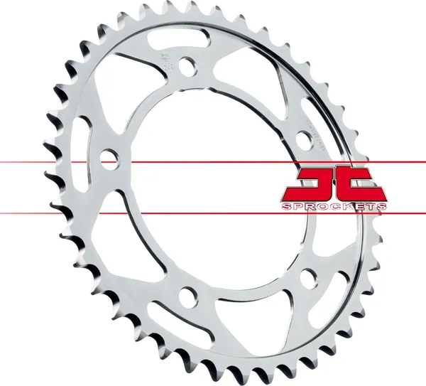JT SPROCKETS Acél hátsó lánckerék, természetes felületű, 3, nordicamoto.ro