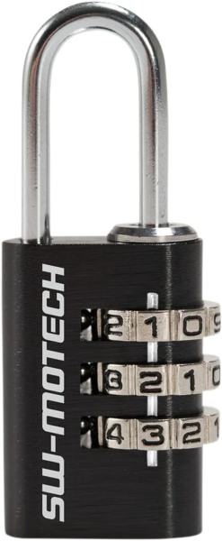 Lock For Motorcycle Luggage Black, 1, nordicamoto.ro