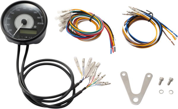 Speedometer Black, 2, nordicamoto.ro