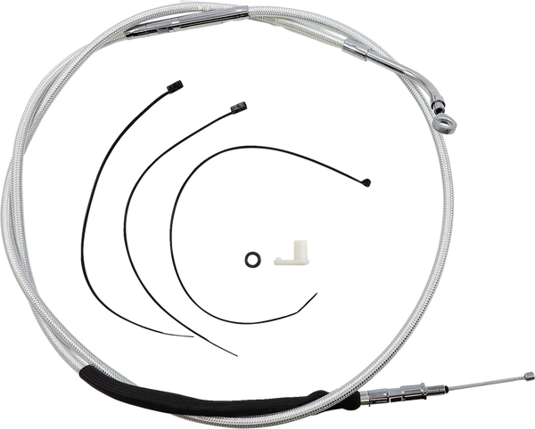 High-efficiency Braided Sterling Chromite Ii® Clutch Cable Silver, 1, nordicamoto.ro