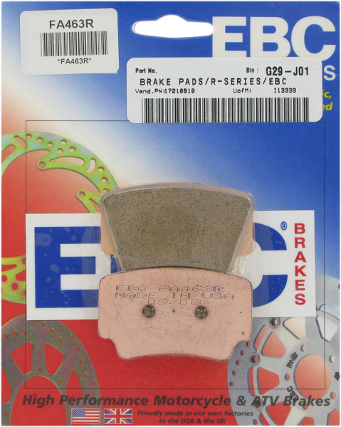 Hosszú élettartamú, szinterezett (r)r(r) fékbetétek, 1, nordicamoto.ro