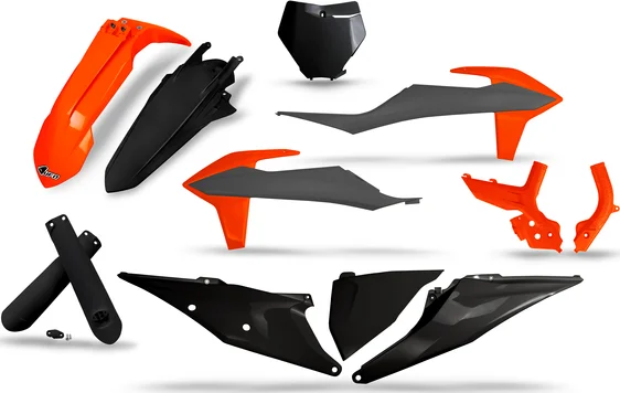 Body Kit For Ktm Black, Gray, 1, nordicamoto.ro