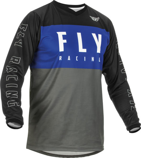 Fly F-16 gyerekpóló: kék/szürke/fekete, 1, nordicamoto.ro