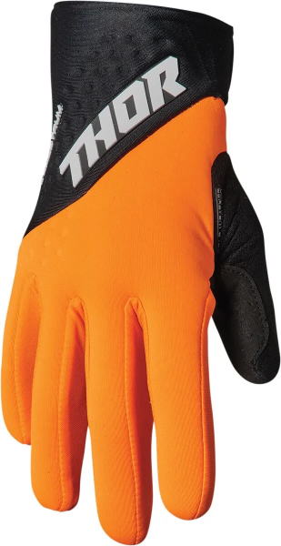Thor Spectrum Cold Weather kesztyű, fekete/narancssárga, 2XL, 1, nordicamoto.ro