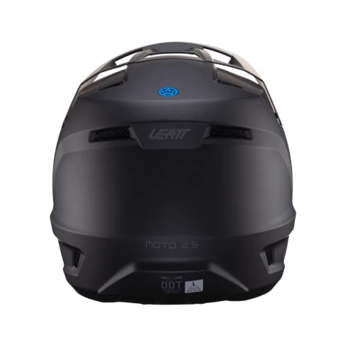 Leatt Moto 2.5 Stealth sisak, fekete/szürke V24 S, 4, nordicamoto.ro