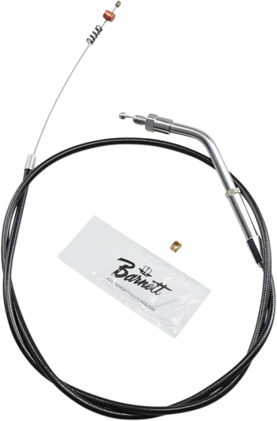 Black Vinyl Throttle/idle Cable Black Standard, 1, nordicamoto.ro