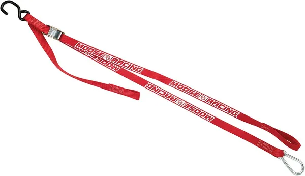 MOOSE RACING Carabiner Tie-downs Red, 1, nordicamoto.ro