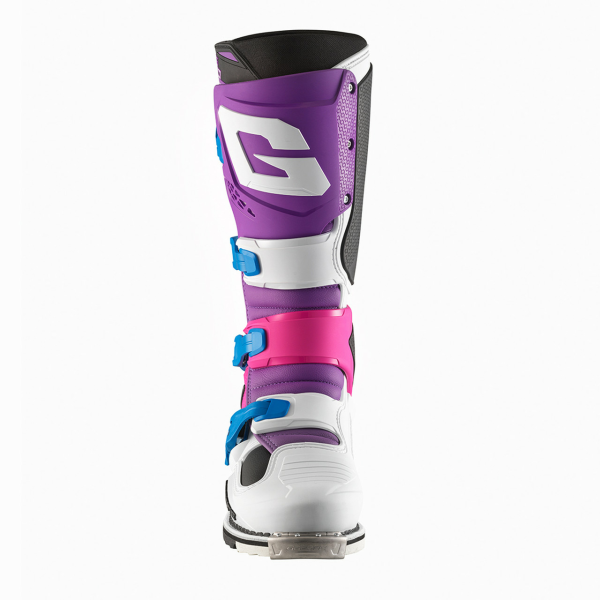 Gaerne SG-22 Enduro csizma, lila/fehér/rodamin, 8, nordicamoto.ro