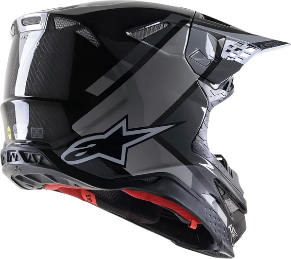 Casca Alpinestars Supertech M10 Carb Black/Gray XL, 1, nordicamoto.ro