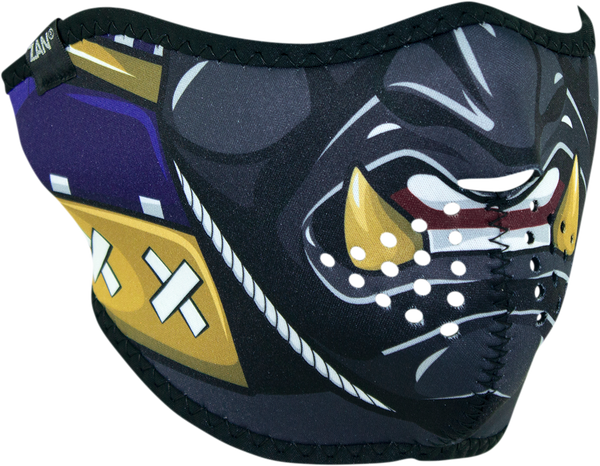 Neoprene Half Mask Black, 1, nordicamoto.ro