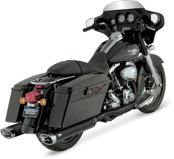 Dresser Duals Header System Black, 1, nordicamoto.ro