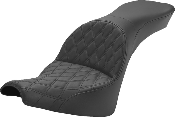 Explorer Lattice Stitch Seat Black, 1, nordicamoto.ro