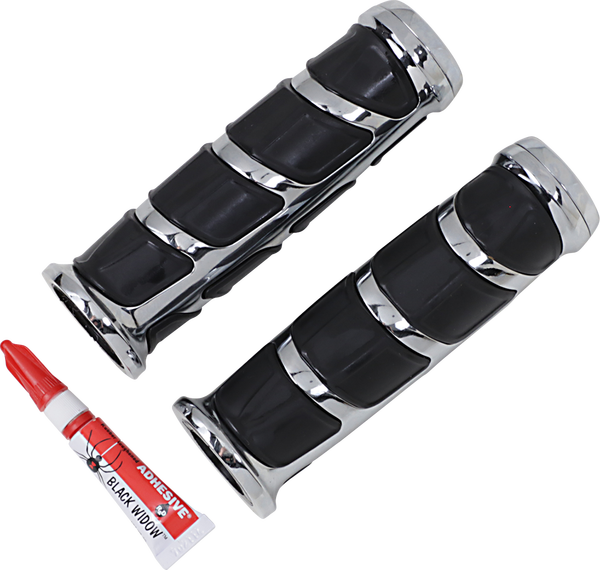 Kinetic Grips Black, 1, nordicamoto.ro
