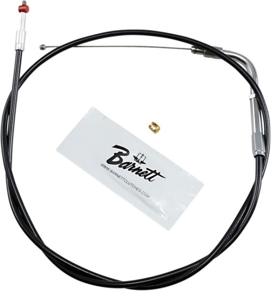 Black Vinyl Throttle/idle Cable Black +152 mm (6''), 1, nordicamoto.ro