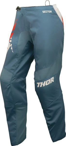 Pantaloni Dama Thor Sector Split Blue/White 7/8, 1, nordicamoto.ro