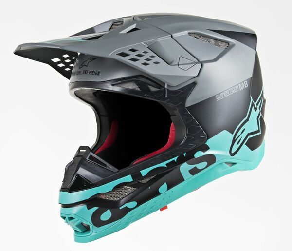 Casca Alpinestars Supertech M8 Radium Gray matte/Blue 2XL, 1, nordicamoto.ro