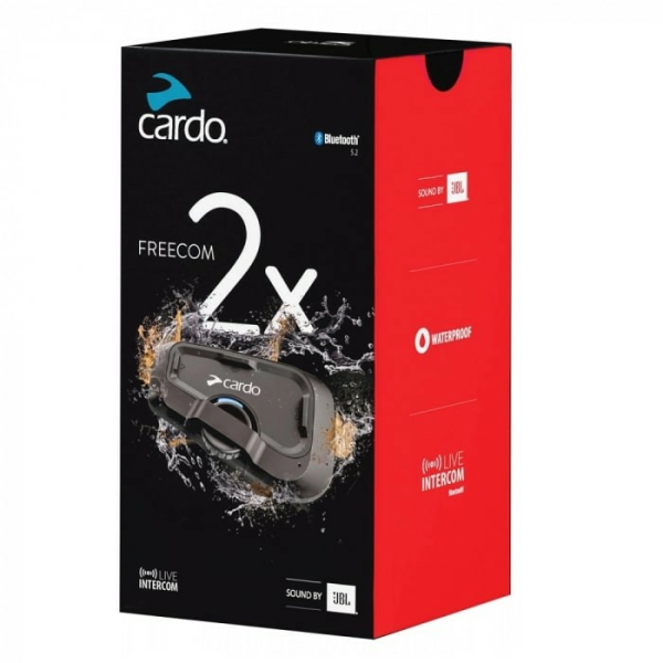 Cardo Freecom 2X JBL kommunikációs rendszer, 1, nordicamoto.ro