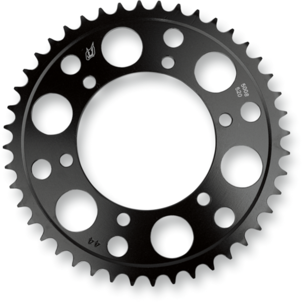 Lightweight Steel Sprocket Black, Zinc, 1, nordicamoto.ro