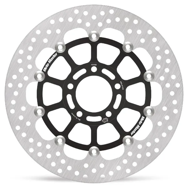 Halo sorozatú úszó rotor, fekete, rozsdamentes acél, 1, nordicamoto.ro