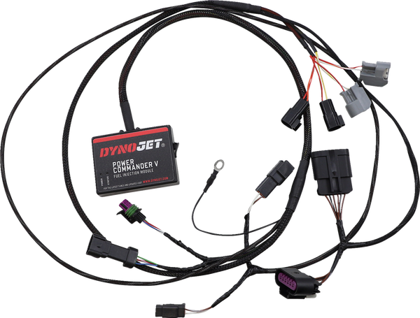 Power Commander V – fekete, piros, 3, nordicamoto.ro