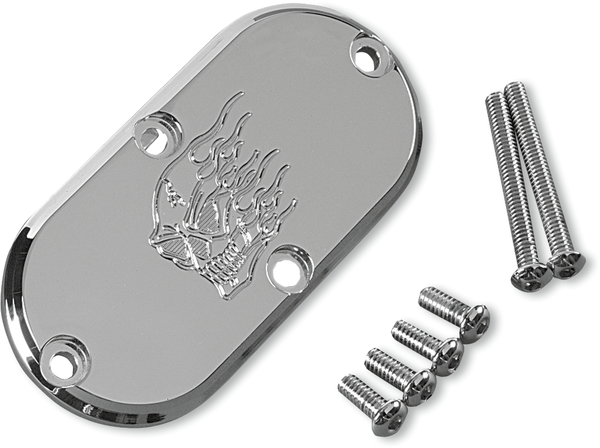 Billet Inspection Cover Chrome, 1, nordicamoto.ro