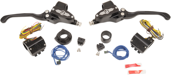 Handlebar Control Kit Black, 1, nordicamoto.ro