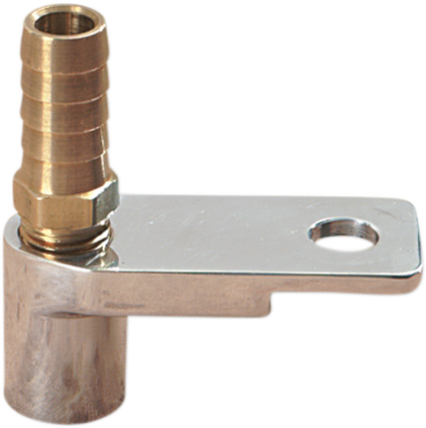 Chrome Billet Aluminum Oil Drain Chrome, 1, nordicamoto.ro