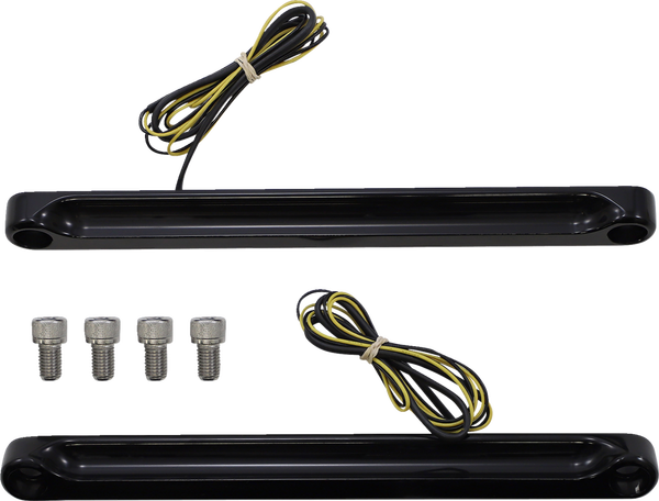 Led Front Signal Lights Black, 1, nordicamoto.ro