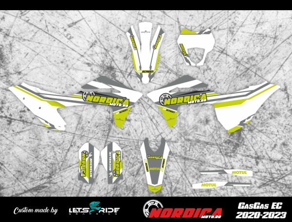 Kit stickere Gas-Gas 21-23 Nordicamoto, 1, nordicamoto.ro