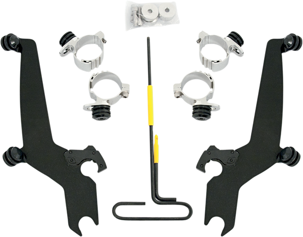 No-tool Trigger-lock Mount Kit For Sportshield Black, 1, nordicamoto.ro