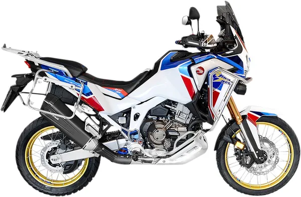 LeoVince LV-12 Black Edition Slip-On kipufogórendszer a Honda CRF1100L Africa Twin / Adventure Sports (2020–2025) modellhez, 7, nordicamoto.ro