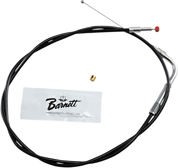 Black Vinyl Throttle/idle Cable Black +76 mm (3''), 1, nordicamoto.ro