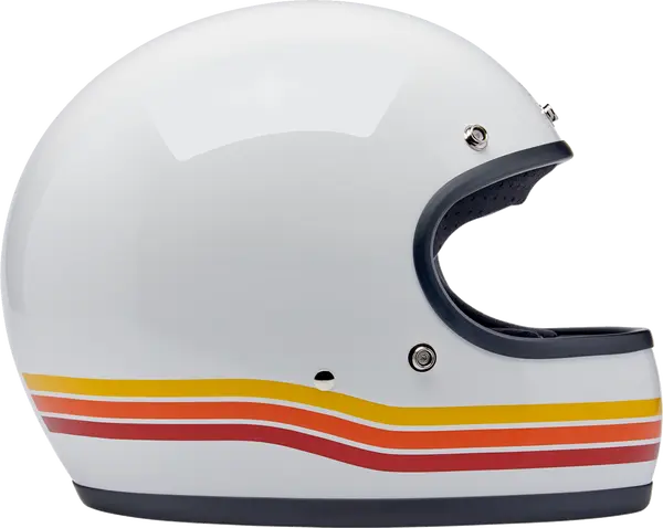 Gringo Sunset Spectrum Helmet White, Orange  XS, 6, nordicamoto.ro