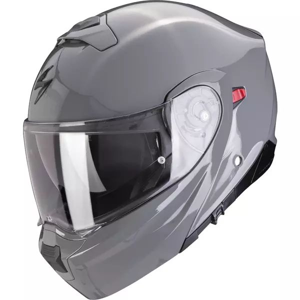 SCORPION EXO 930 EVO SOLID S felnyitható motorkerékpáros sisak, matt gyöngyházfekete, 4, nordicamoto.ro