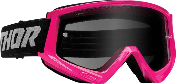 Ochelari Thor Combat Sand Racer Fluorescent Pink/Gray, 1, nordicamoto.ro