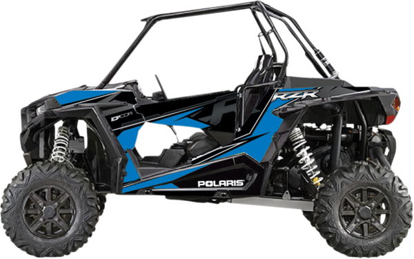 Complete Utv Graphics Kit Black, Blue, 2, nordicamoto.ro