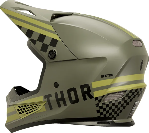 Casca Thor Sector 2 Combat Green XL, 3, nordicamoto.ro