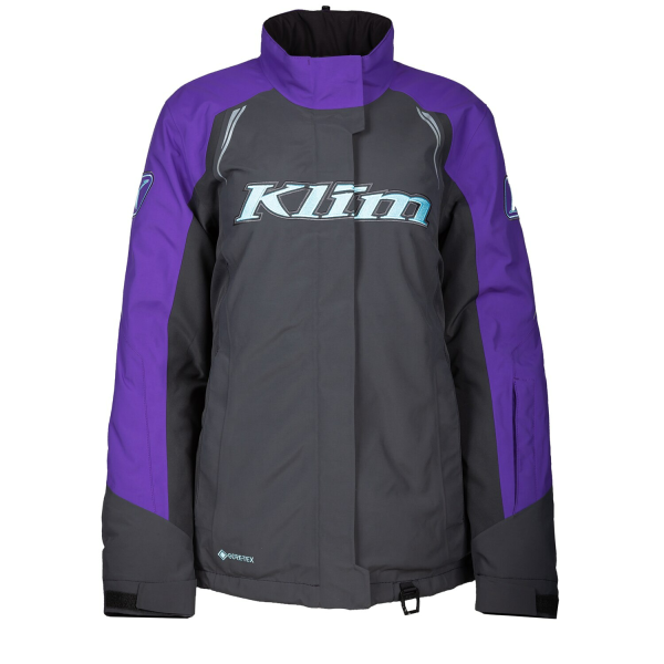 Klim Strata Insulated női motoros kabát, fekete – metál ezüst, 11, nordicamoto.ro