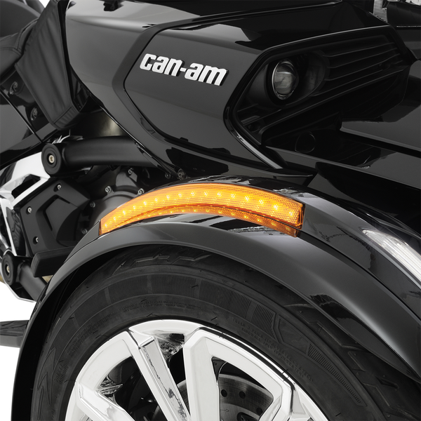 Multi-function Front Fender Led Light Kit Amber, 3, nordicamoto.ro