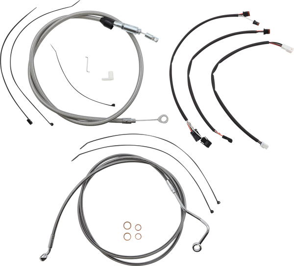 Xr Handlebar Installation Kit Silver, 2, nordicamoto.ro