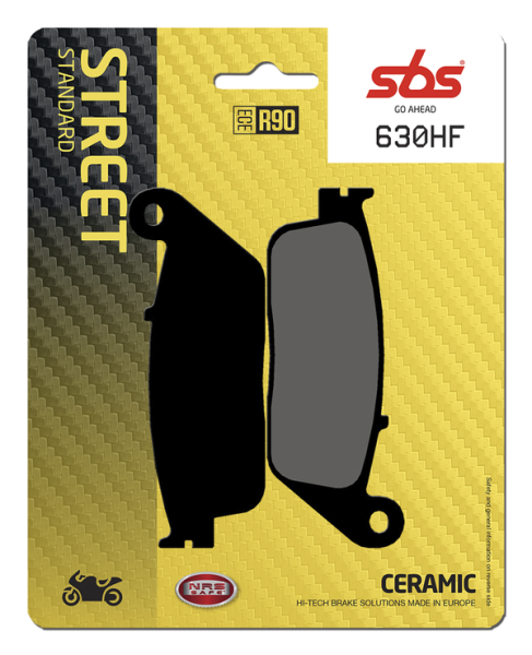 Hf Street Ceramic Organic Brake Pads, 1, nordicamoto.ro