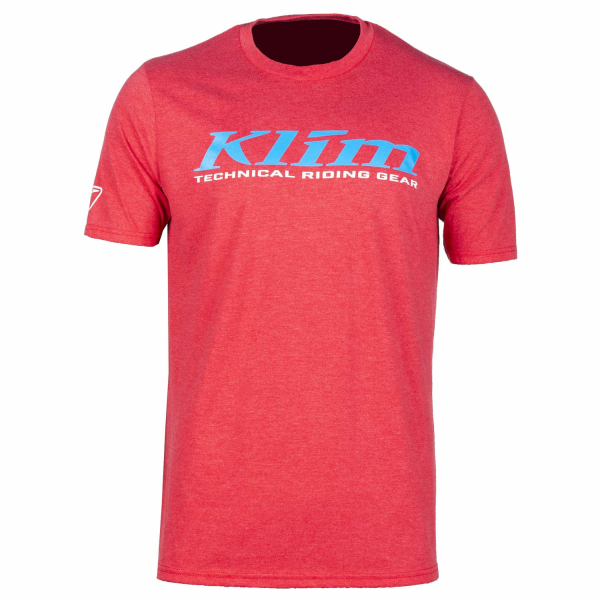 Tricou Klim K Corp SS T White - Vivid Blue, 6, nordicamoto.ro