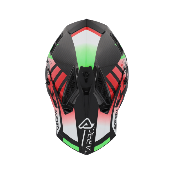 Casca Acerbis Steel Carbon 22-06 zöld/rózsaszín M, 9, nordicamoto.ro