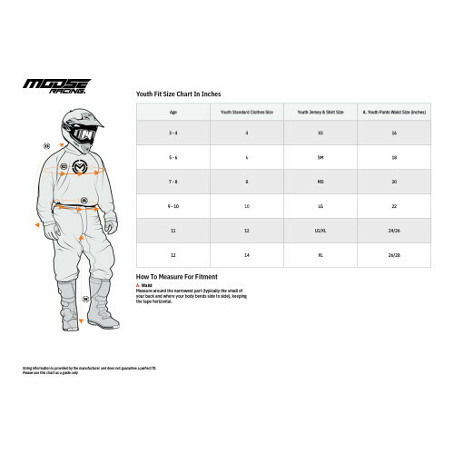 Moose Racing Agroid kék/Hi-Vis gyereknadrág, 26-os méret, 2, nordicamoto.ro