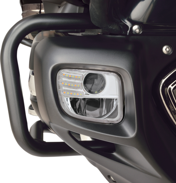 Tridium Led Fog Light Kit Chrome, 2, nordicamoto.ro