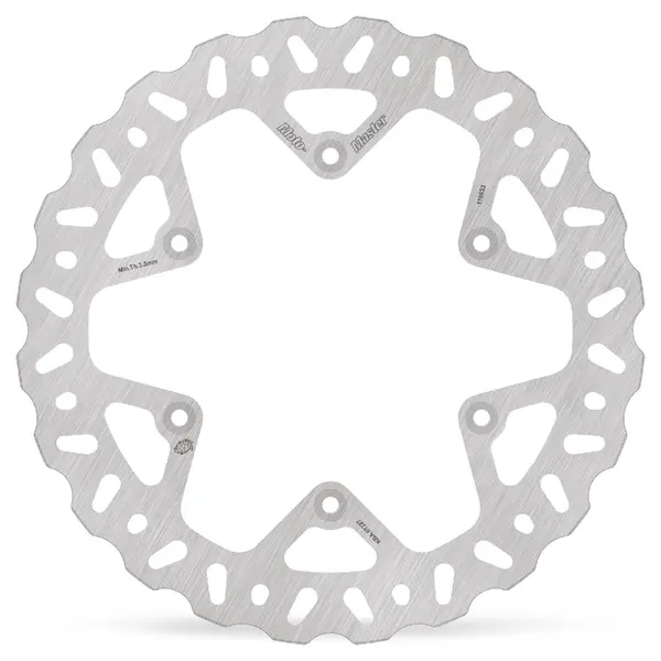 Flame sorozat – Ezüst színű rotor, rozsdamentes acél, 1, nordicamoto.ro