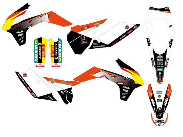 Graphc W/seat Ktm Trophy, 1, nordicamoto.ro
