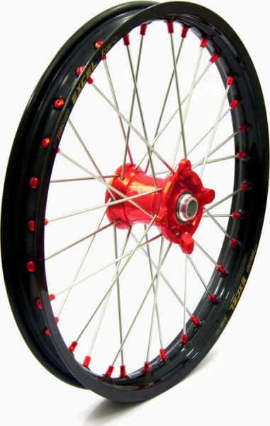 Elite Mx-en felnik, ezüst küllők, fekete, piros, 1, nordicamoto.ro